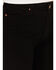 Image #2 - Wrangler Women's Midnight Ride Mid Rise World Wide Wide Leg Denim Jeans, Black, hi-res