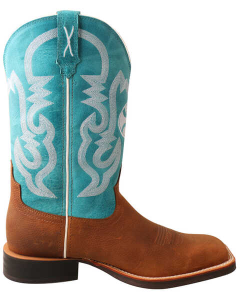 Image #2 - Hooey by Twisted X Men's Western Boots - Broad Square Toe, Brown, hi-res