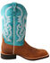 Twisted X Men's Brown HOOey Western Boots - Wide Square Toe, Brown, hi-res
