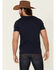 Cody James Men's Freedom Skull Graphic Short Sleeve T-Shirt , Navy, hi-res