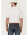 Image #4 - Moonshine Spirit Men's Cocopah Southwestern Print Short Sleeve Snap Western Shirt , White, hi-res