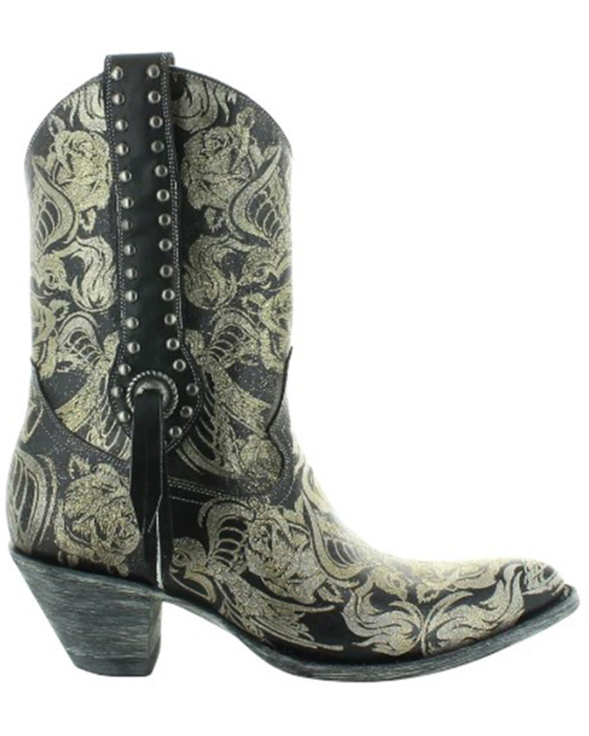 Image #2 - Yippee Ki Yay by Old Gringo Women's Crosby Fashion Boots - Round Toe, Black, hi-res