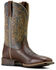 Image #1 - Ariat Men's Ryden Performance Western Boots - Broad Square Toe, Brown, hi-res