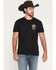 Image #2 - Moonshine Spirit&reg; Men's Fear Not Dia De Los Muertos Short Sleeve Graphic T-Shirt, Black, hi-res