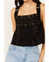 Image #3 - Free People Women's Rikki Studded Top , Black, hi-res