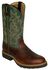 Image #1 - Twisted X Men's Saddle Vamp Pull On Work Boots - Steel Toe, Cognac, hi-res