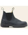 Image #2 - Blundstone Men's Classic Chelsea Work Boot - Round Toe, Grey, hi-res