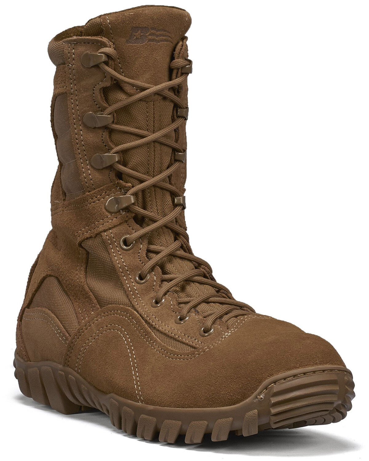 Image #1 - Belleville Men's C333 Hot Weather Hybrid Military Boots - Soft Toe, Coyote, hi-res