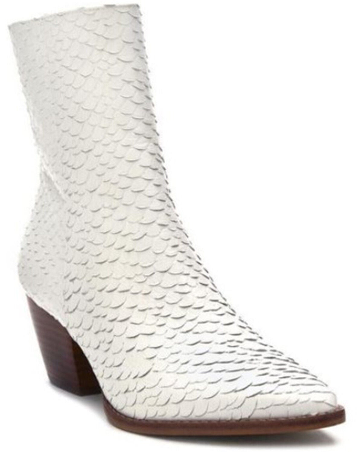 Image #1 - Matisse Women's Caty Fashion Booties - Round Toe, White, hi-res