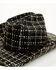 Image #2 - Shyanne Women's Tweed Cowboy Hat, Black, hi-res