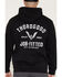 Image #4 - Thorogood Men's Job-Fitted Hooded Sweatshirt, Black, hi-res