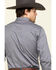Wrangler Retro Men's Premium Grey Solid Long Sleeve Western Shirt , Grey, hi-res