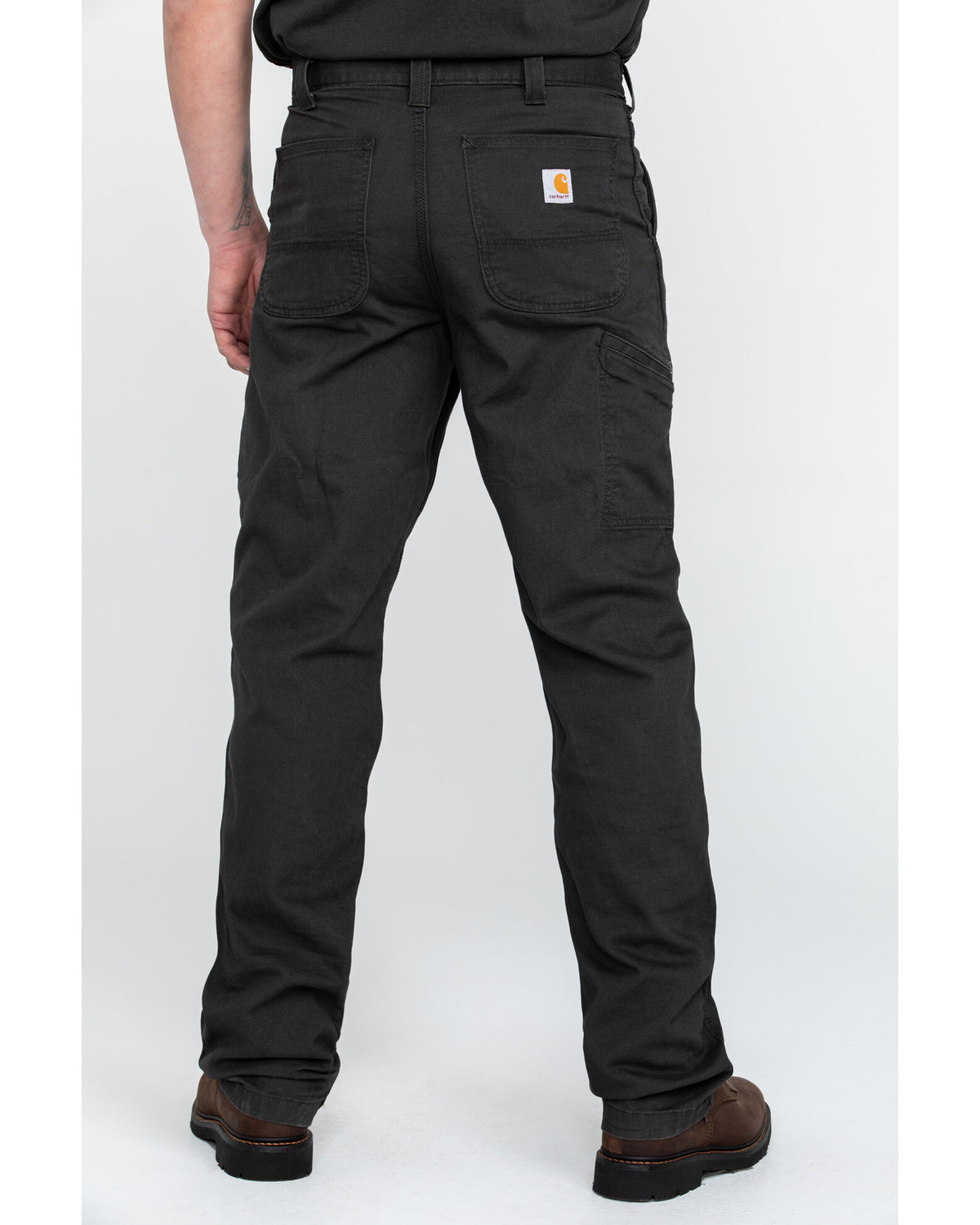 Carhartt Men s Peat Rugged Flex Rigby Dungaree Work Pants
