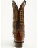 Image #5 - Dan Post Men's Marco Exotic Full Quill Ostrich Tall Western Boots - Square Toe, Brass, hi-res