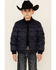 Roper Boys' Price Point Navy Poly Fill Zip-Front Jacket , Navy, hi-res
