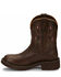 Justin Women's Gemma Shetland Western Boots - Round Toe, Dark Brown, hi-res