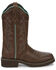 Justin Women's Raya Western Boots - Square Toe, Tan, hi-res