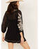 Image #4 - Shyanne Women's Gauze Embroidered Mini Dress, Black, hi-res