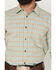 Image #3 - Gibson Trading Co Men's Money In The Bank Plaid Print Long Sleeve Button-Down Western Shirt, Light Blue, hi-res