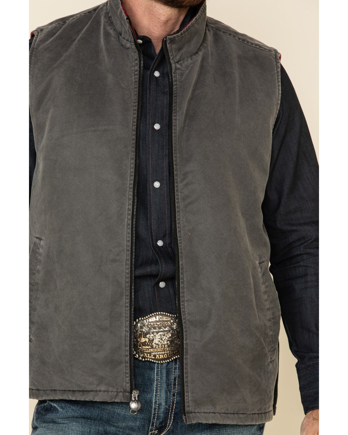 outback leather vest