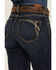 Image #4 - Ariat Women's Dark Wash High Rise Naz Slim Trouser Jeans, Dark Wash, hi-res