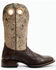 Image #2 - Cody James Men's Exotic Full Quill Ostrich Western Boots - Broad Square Toe, Brown, hi-res