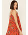 Molly Bracken Women's Floral Print Hanky Dress, Red, hi-res