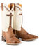 Image #1 - Tin Haul Men's Shoe Of Faith Western Boots - Broad Square Toe, Brown, hi-res