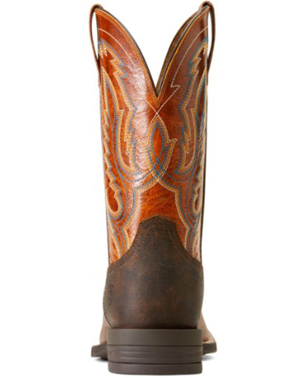 Image #3 - Ariat Men's Steadfast Performance Western Boots - Broad Square Toe, Brown, hi-res