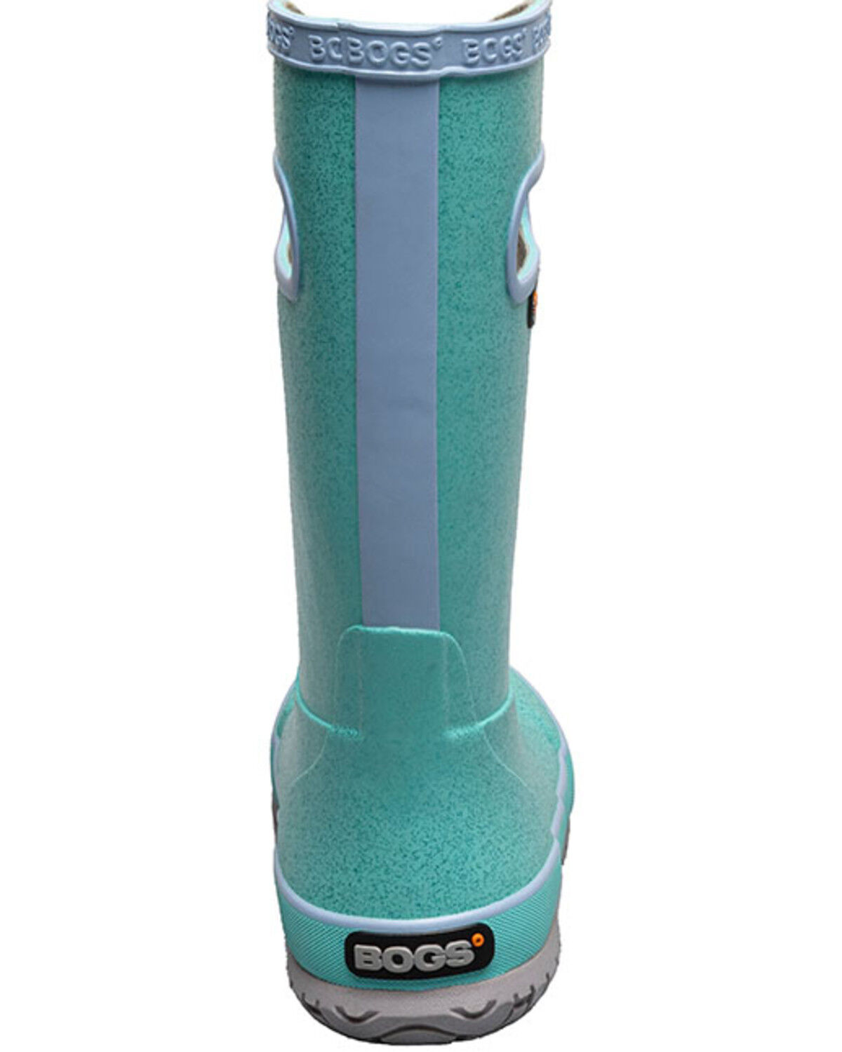 Image #5 - Bogs Girls' Rainbow Glitter Rainboots, Aqua, hi-res