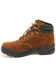 Image #4 - Hawx Men's 6" Enforcer Work Boots - Soft Toe, Brown, hi-res