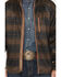 Image #3 - Ariat Men's Caldwell Southwestern Print Full Zip Sweater, Navy, hi-res