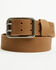 Image #1 - Hawx Men's Denton Nubuck Leather Work Belt, Tan, hi-res