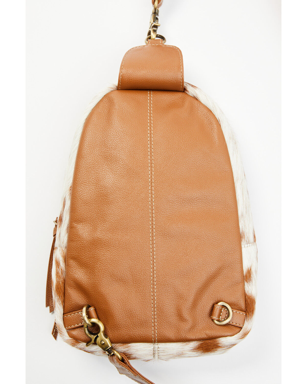Image #3 - Shyanne Women's Brazos Bluff Hair-On Sling Backpack, Brown, hi-res