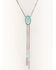 Image #2 - Prime Time Women's Turquoise Stone Bolo Necklace, Silver, hi-res