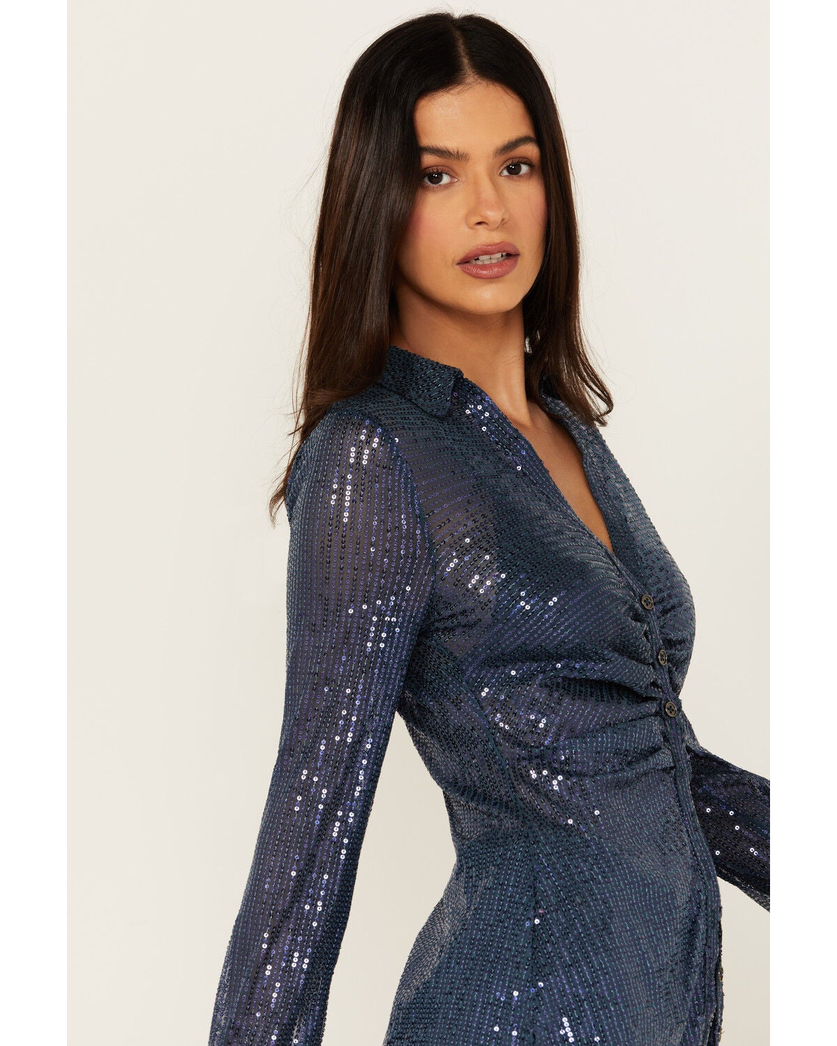 sequin shirtee