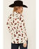 Image #4 - Ariat Women's Western Print Long Sleeve Button-Down Western Shirt, Cream, hi-res
