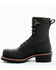 Image #3 - Hawx Men's 8" Logger Work Boots - Composite Toe, Black, hi-res