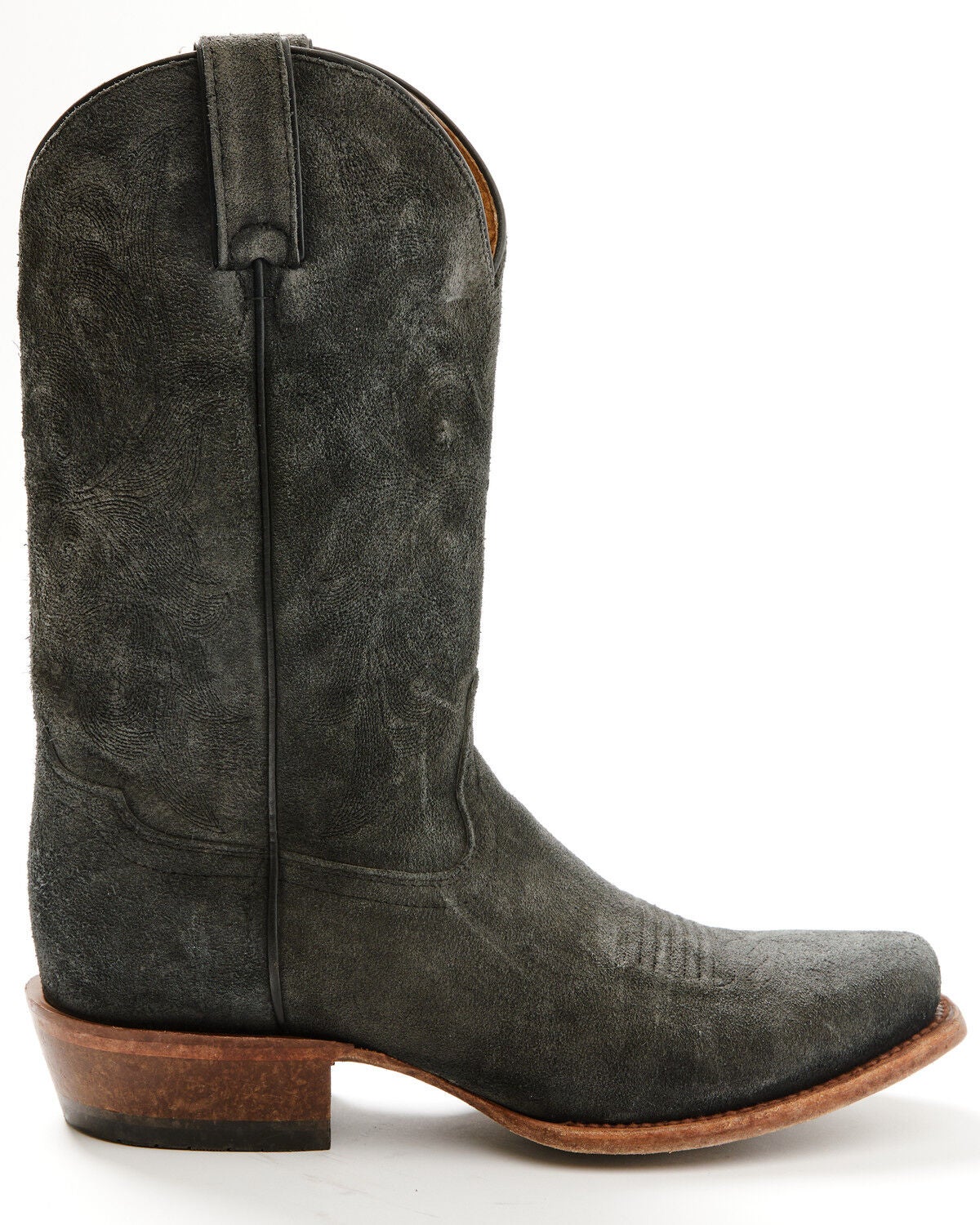 Image #2 - Moonshine Spirit&reg; Men's Gunsmoke Western Boots - Square Toe, Black, hi-res