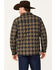 Image #4 - Cody James Men's Prescott Plaid Print Puffer Jacket - Tall, Black, hi-res