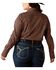 Image #2 - Ariat Women's Kirby Striped Long Sleeve Button-Down Stretch Western Shirt - Plus, Brown, hi-res