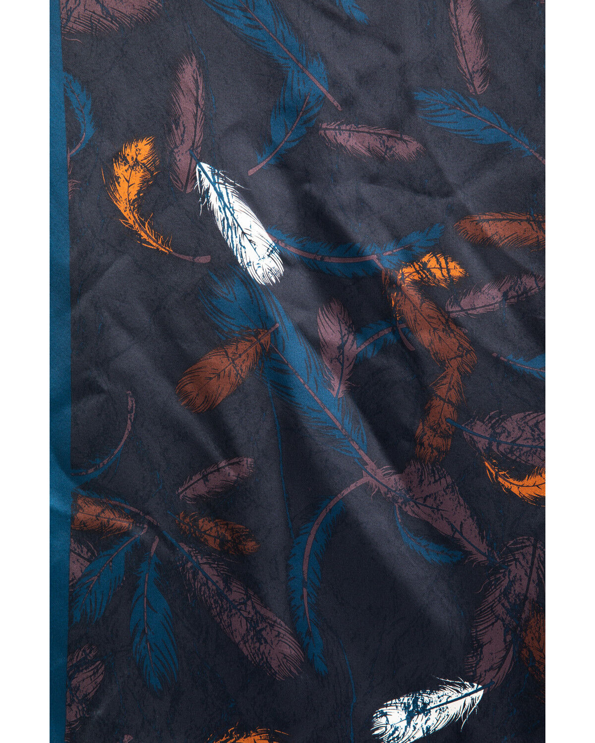 Image #4 - Cody James Men's Silk Feather Bandana, Multi, hi-res