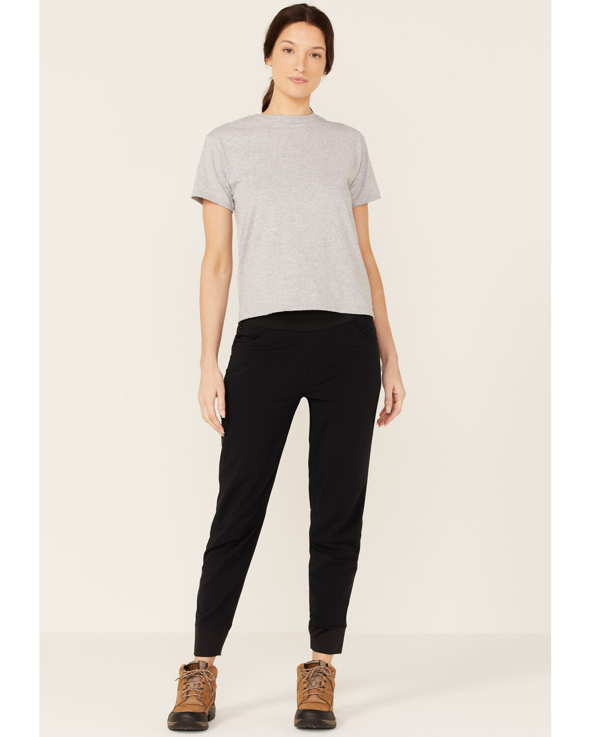 Image #1 - Wrangler Women's Trail Joggers, Black, hi-res