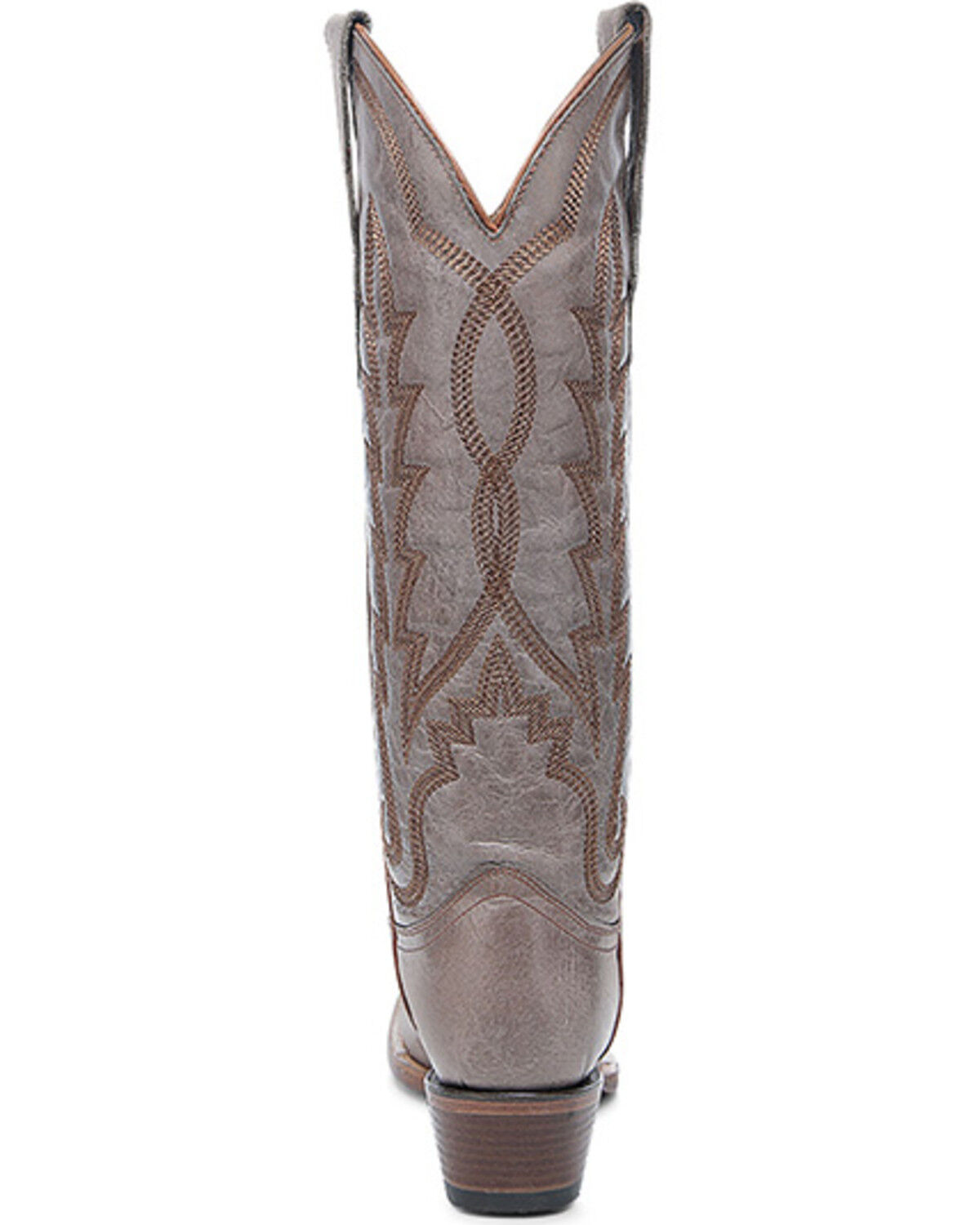 Image #4 - Circle G Women's Embroidered Tall Western Boots - Snip Toe, Sand, hi-res
