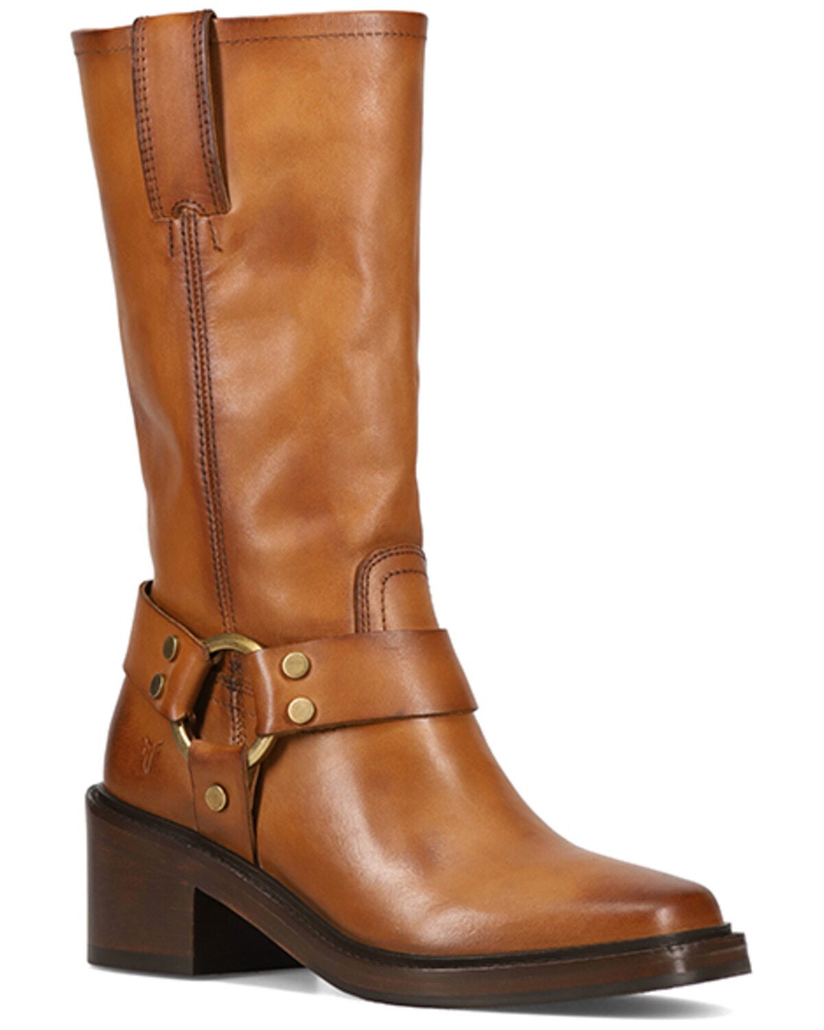 Frye Women's Kate Harness Fashion Boots - Square Boots, Bark, hi-res