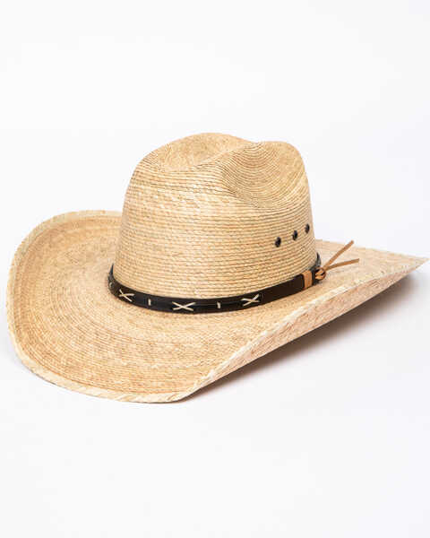 Cody James Boys' Natural Toasted Palm Cowboy Hat, Natural, hi-res