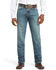 Image #2 - Ariat Men's M2 Relaxed Fit Granite Bootcut Jeans , Granite, hi-res