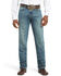 Image #2 - Ariat Men's M2 Relaxed Fit Granite Bootcut Jeans, Granite, hi-res