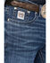 Image #2 - Cinch Men's White Label Medium Stonewash Straight Denim Jeans, Indigo, hi-res