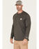 Image #2 - Carhartt Men's Force Relaxed Fit Midweight Long Sleeve Pocket T-Shirt, Black, hi-res